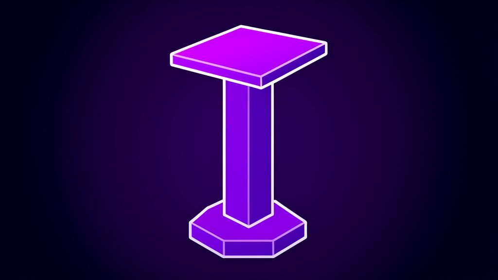 wispaper ai scholar search engine a lectern stand with one flat angled top