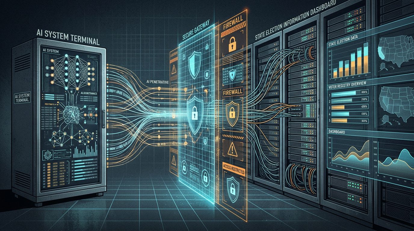 Claude voter data incident involving Georgia's election information dashboard