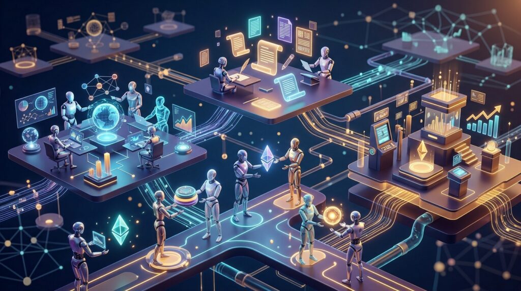 AI agents in journalism using an autonomous agent network to seek writing and research assignments
