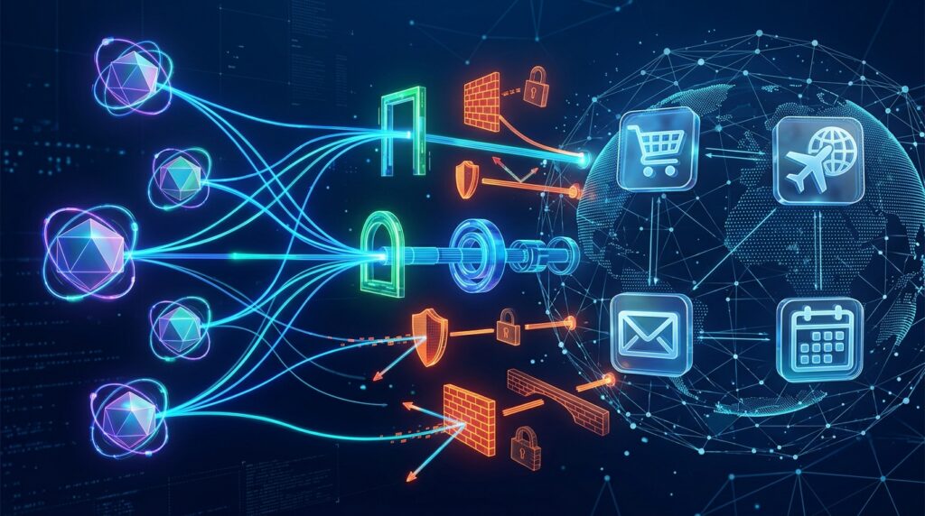 AI assistants connecting to online services through approved gateways while other connections are blocked