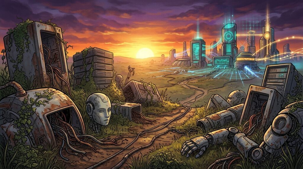 AI graveyard showing lessons from discontinued AI products and startups