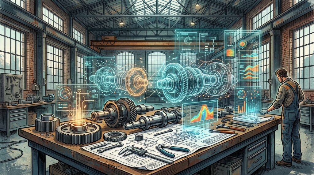 AI in German manufacturing using industrial data and engineering expertise to improve production