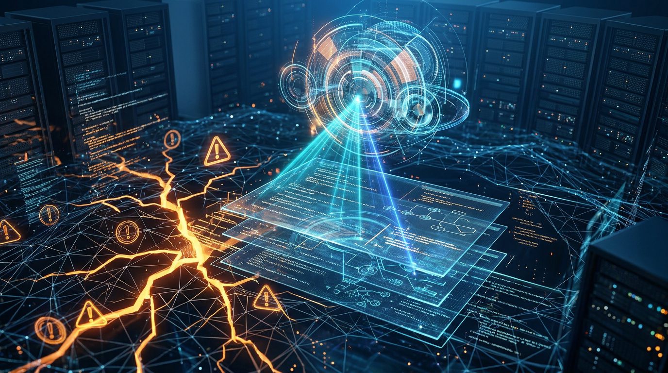 AI-discovered bugs exposing weaknesses across a connected digital network