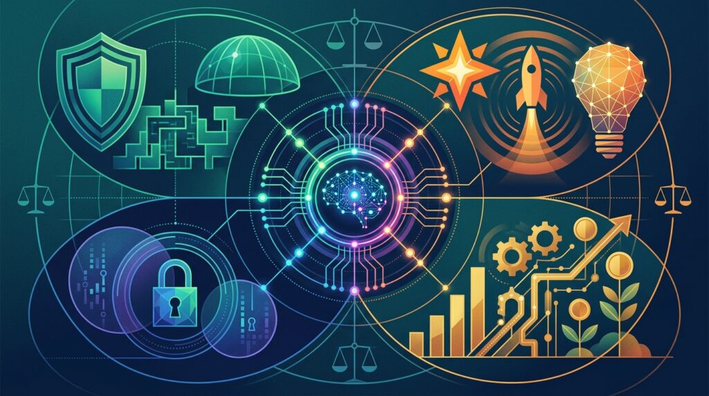 AI regulation seeks to balance technological innovation with safety, privacy, and public accountability