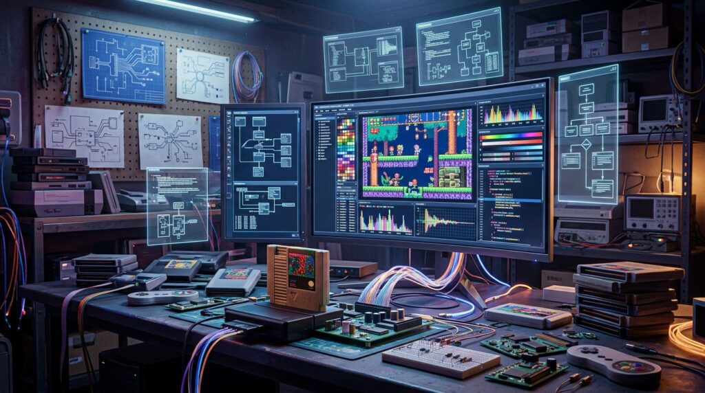 AI in retro gaming balancing faster development with quality and preservation