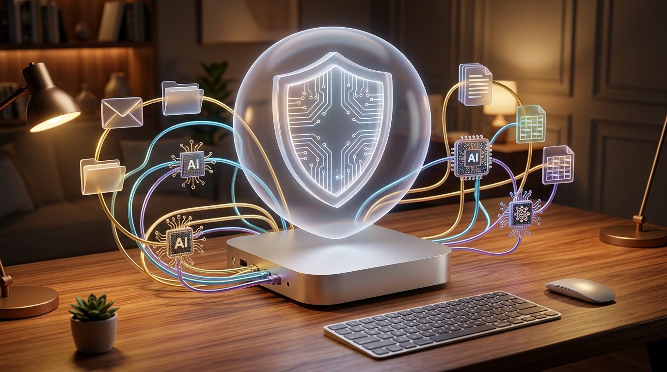 Perplexity Computer running AI workflows locally on an Apple Silicon Mac
