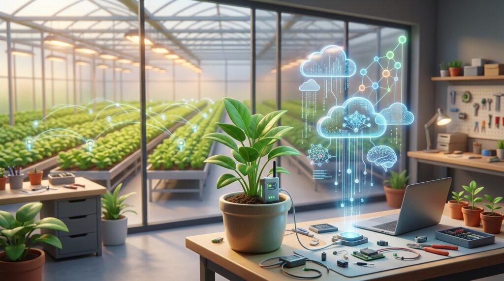 Electric Plant startup developing an AI model for plant electrical signal monitoring