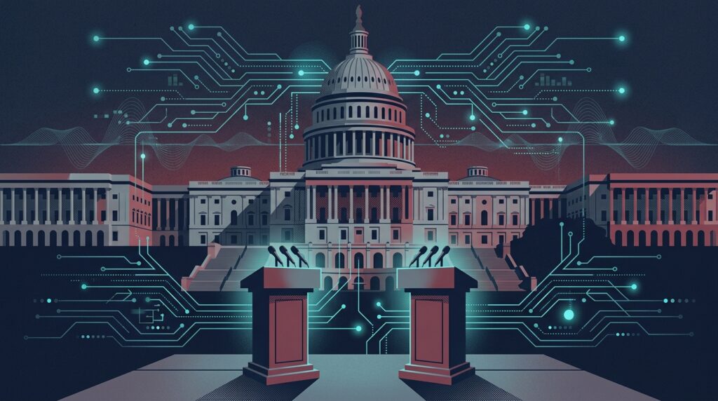 AI regulation and the 2026 midterm elections as Democrats debate stronger oversight of artificial intelligence