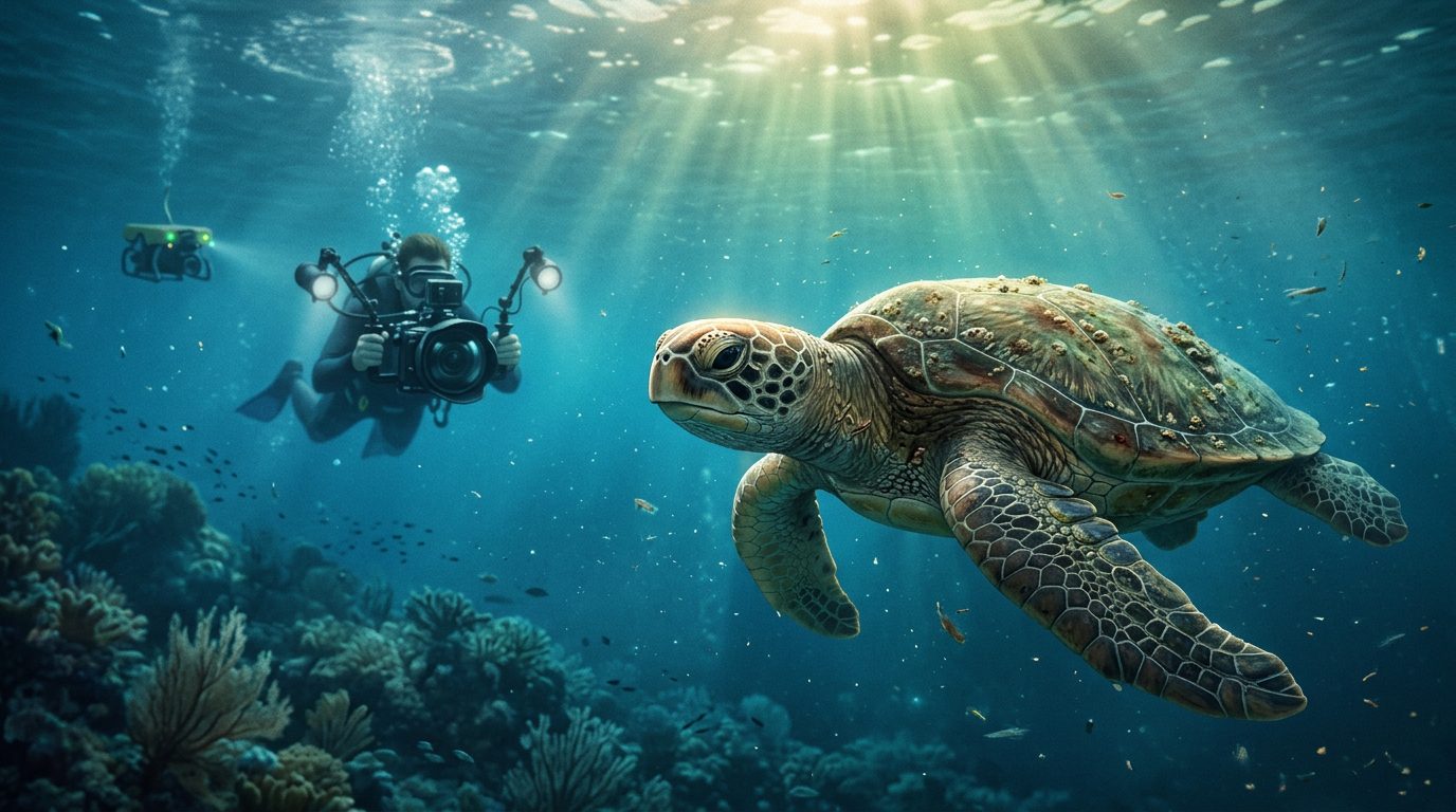 Blue Planet III AI and authentic underwater wildlife footage in the age of artificial intelligence