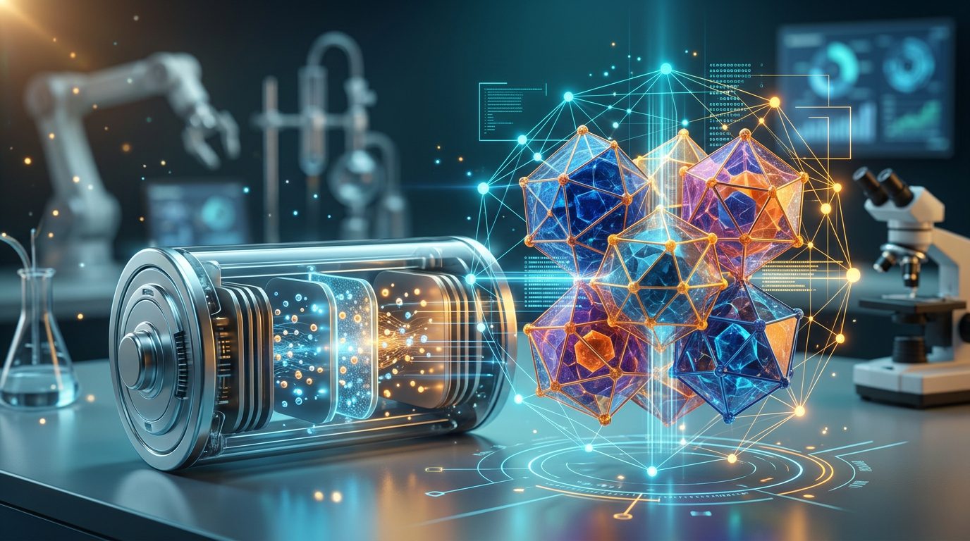 AI analysing sodium-ion battery materials for improved energy storage