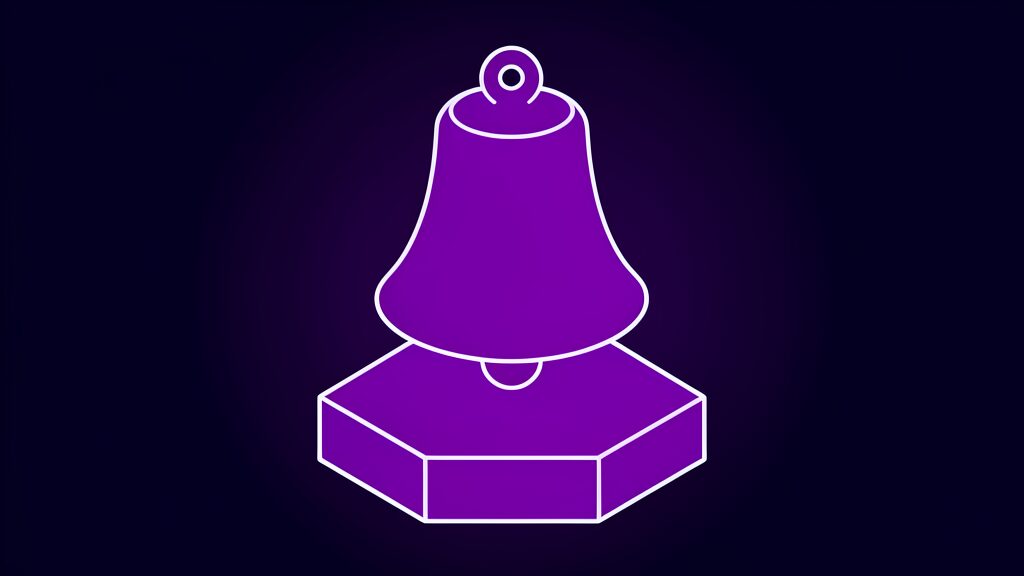 A brass auction bell ringing for the Anthropic IPO, the first big test of the AI spending boom