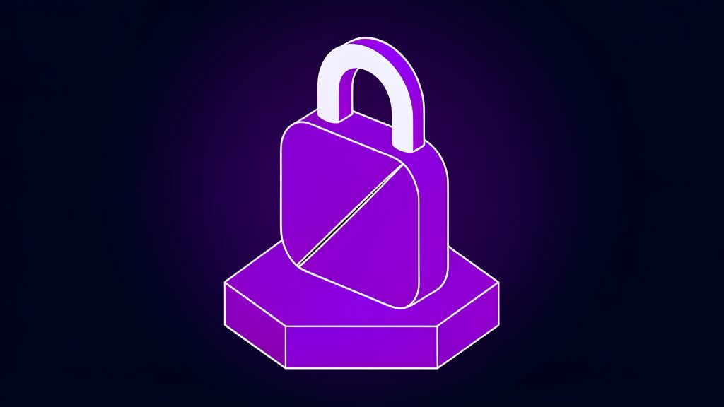 Cracked padlock illustrating the Bank of America password warning about credential leaks through AI assistants