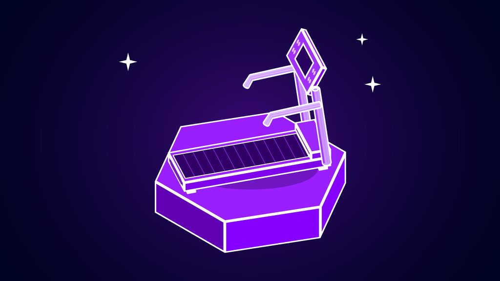 Game theory and the Red Queen's race: a violet isometric treadmill on a hexagonal plinth