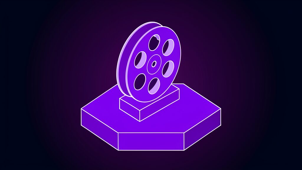 Genie 4 deepmind world model h upright film reel five windows