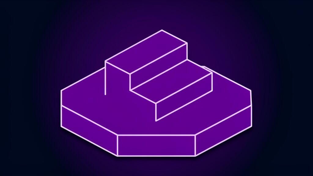 genie 4 deepmind world model j staircase three solid steps