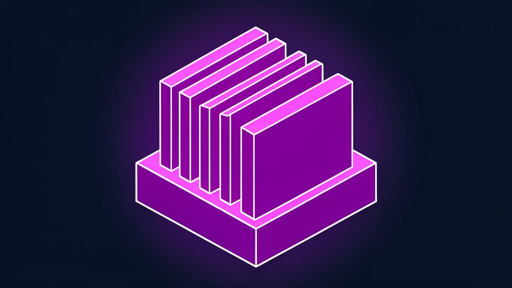 Heatsink metaphor for cooling a satellite AI server in the vacuum of space