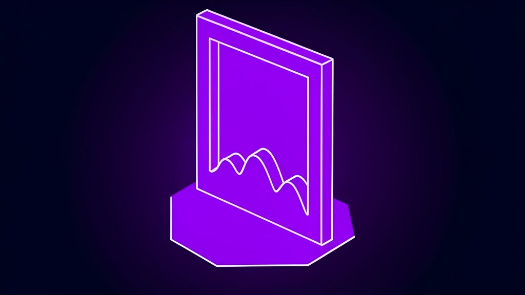 hyper3d ai rodin 3d model generator c photo frame with a solid ridge inside