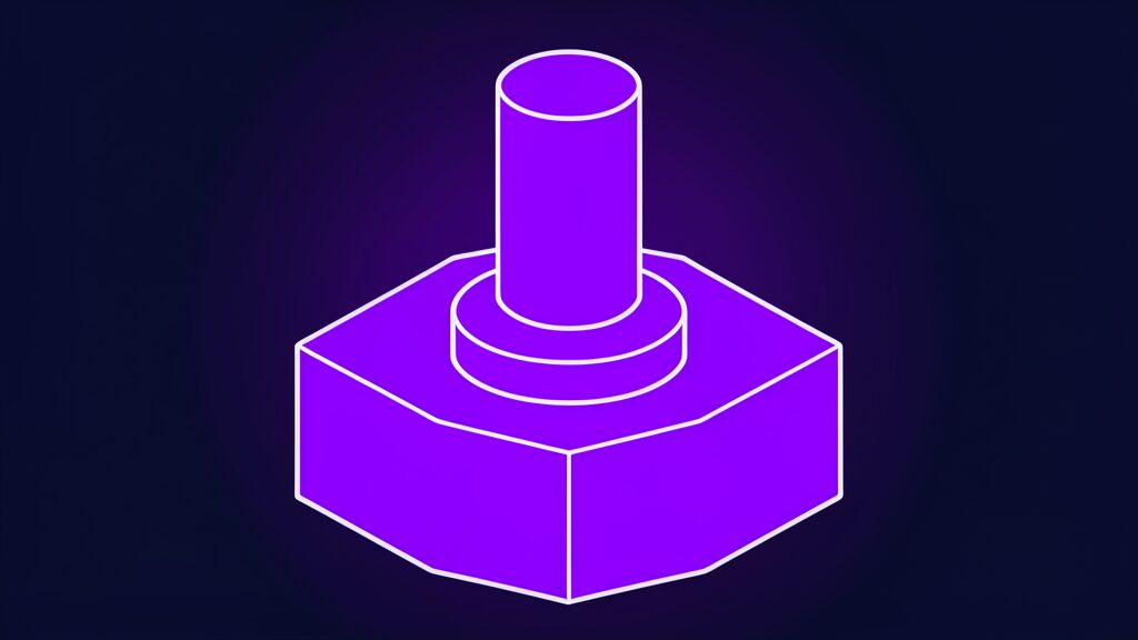 Round name seal stamp standing for ownership of images and clips made with Maxsa AI