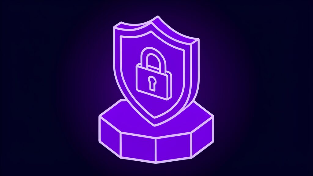 Shield and padlock for the Ollie AI assistant privacy promise