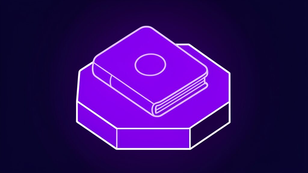 Violet closed passport booklet lying flat, standing for the immigration exam angle in the OpenAI lawsuit