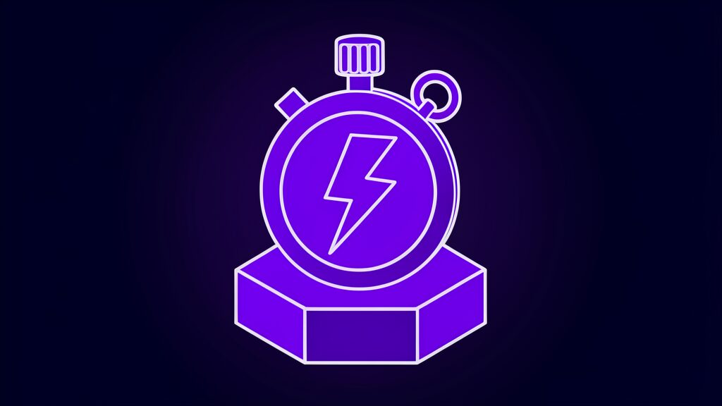 Stopwatch representing Runware pods online in 48 hours