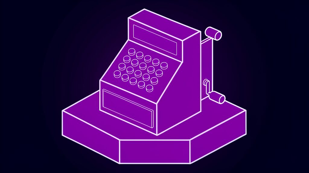 triverse ai 3d model generator d cash register blank display
