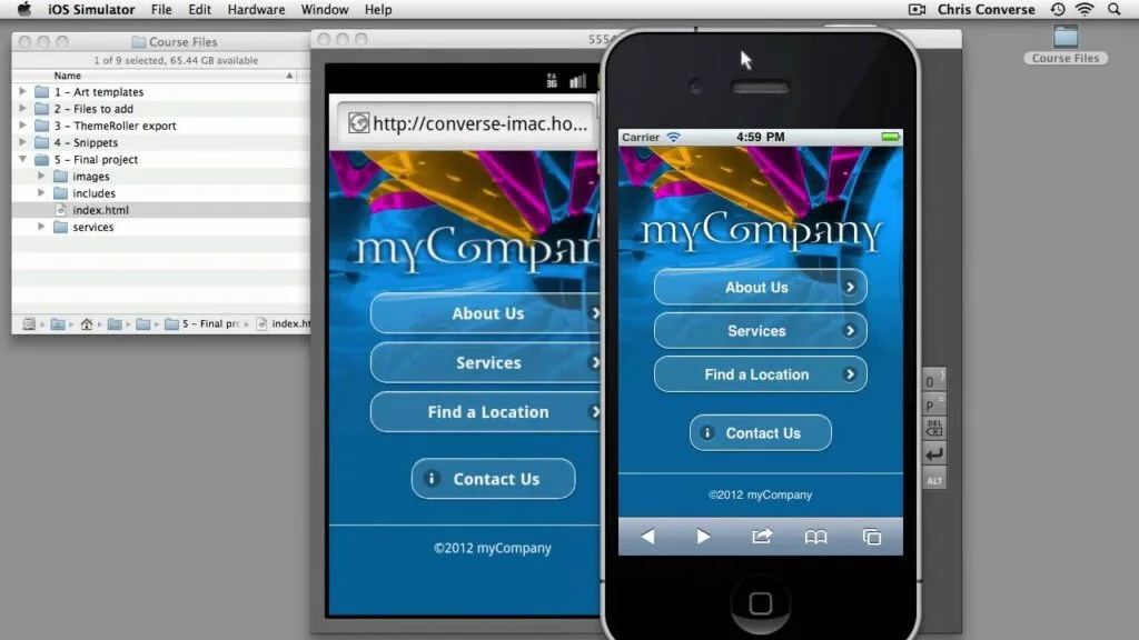 The basics of jQuery Mobile development 8 Building Responsive Web Pages with jQuery Mobile