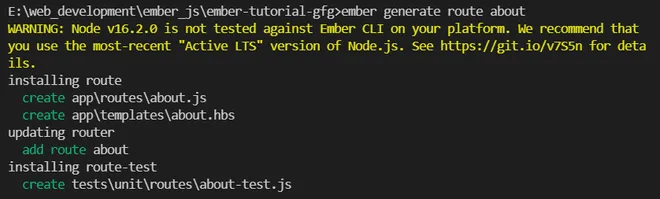 A beginners guide to EmberJS 8 Creating Your First Ember Application