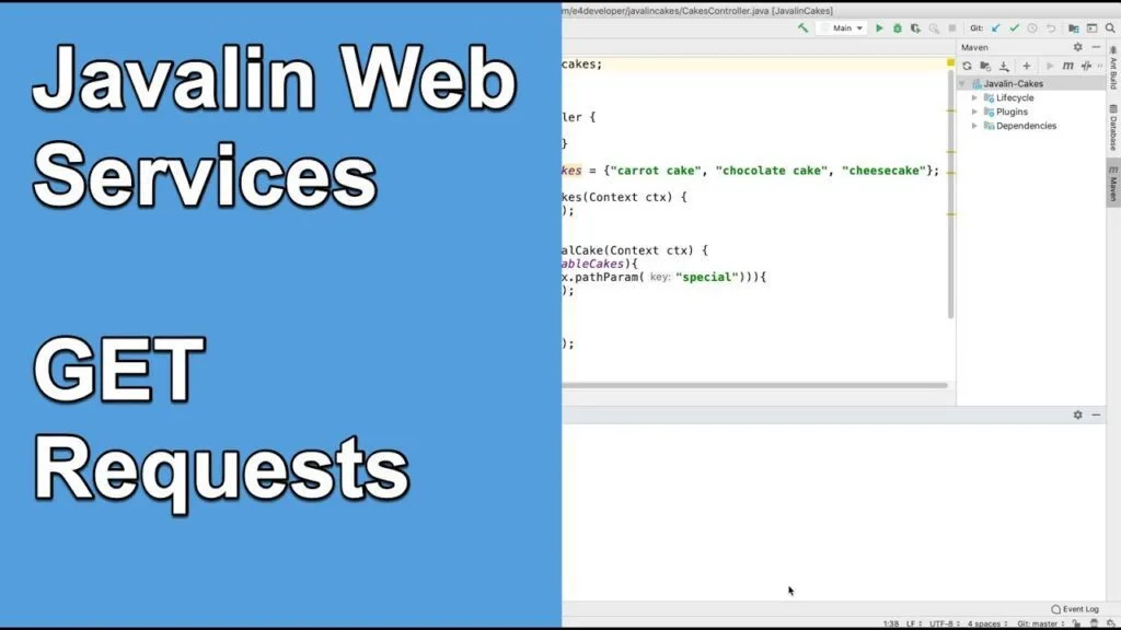Javalin: Working with HTTP requests 5 Setting up a Javalin application for handling HTTP requests