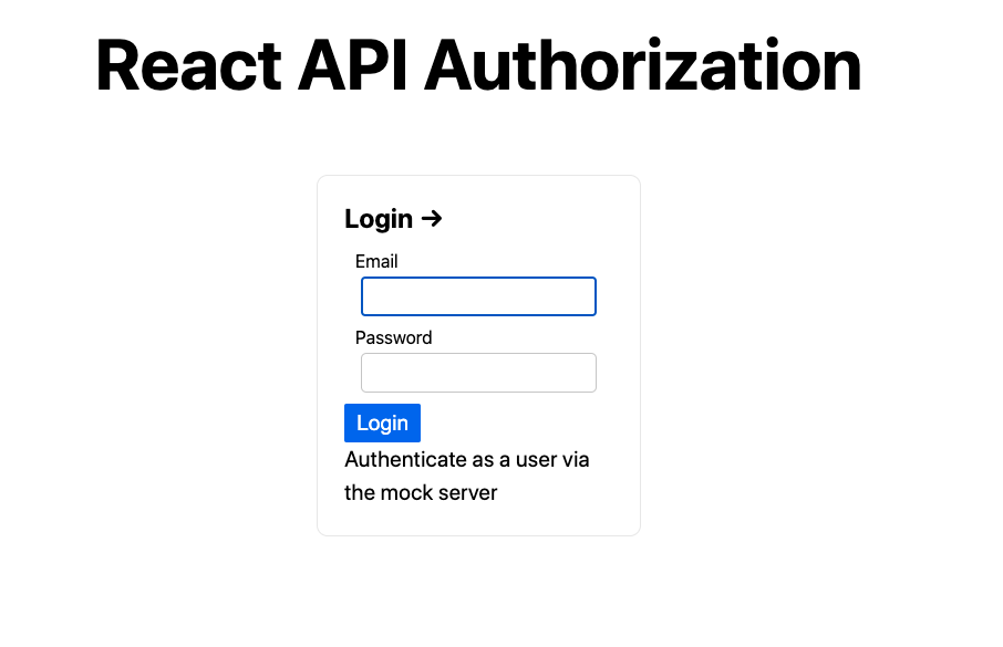 Integrating Authentication and Authorization into Your React Application