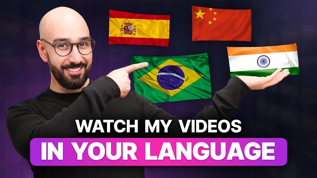 Image for Big Update: Watch My Videos in Your Language!