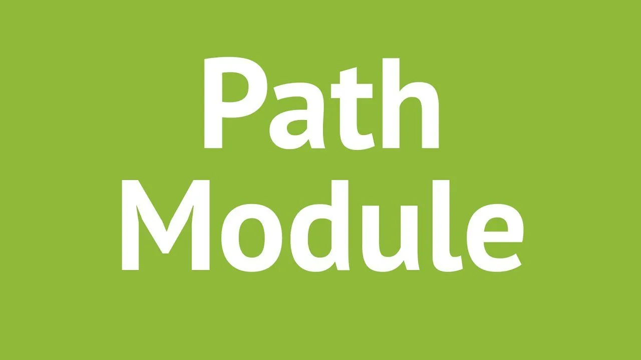 progressive Robot green background with large white text reading Path Module