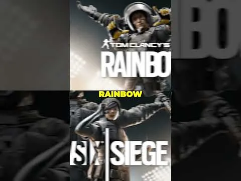 progressive Robot, collage-style cover art for Tom Clancy’s Rainbow Six Siege with armed operators and bold title text