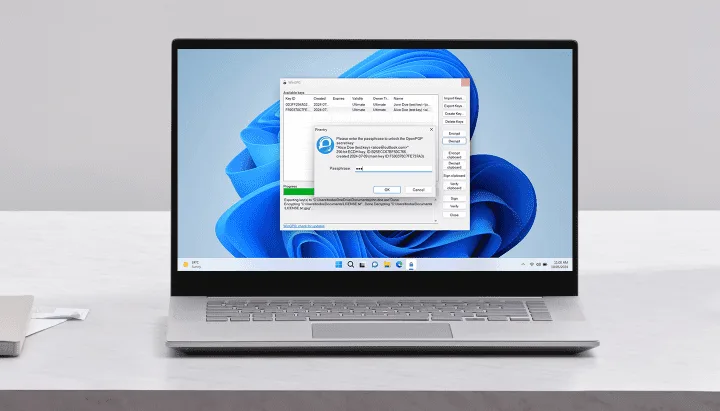 WinGPG Windows Focused Encryption Tool