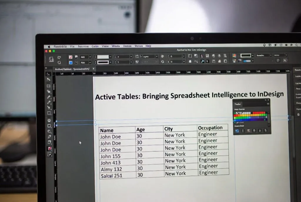 The Best 10 InDesign Plugins, Tools & Add-ons to Try in 2026 15 Active Tables: Bringing Spreadsheet Intelligence to InDesign