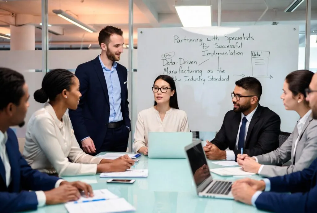 Data and AI in Manufacturing: Overcoming Market Uncertainties and Economic Challenges 17 Partnering with Specialists for Successful Implementation