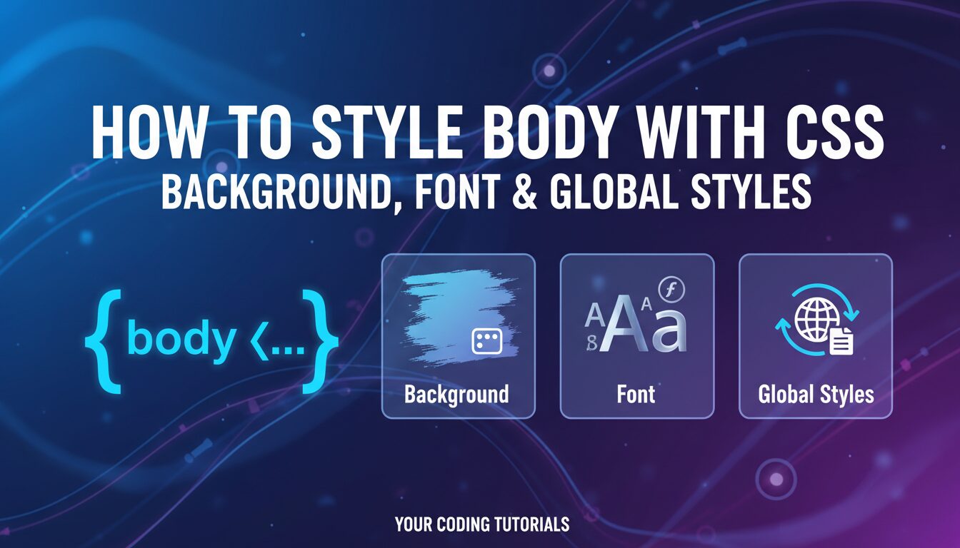 Style Body with CSS: How to Style Body with CSS – Backg - Progressive Robot