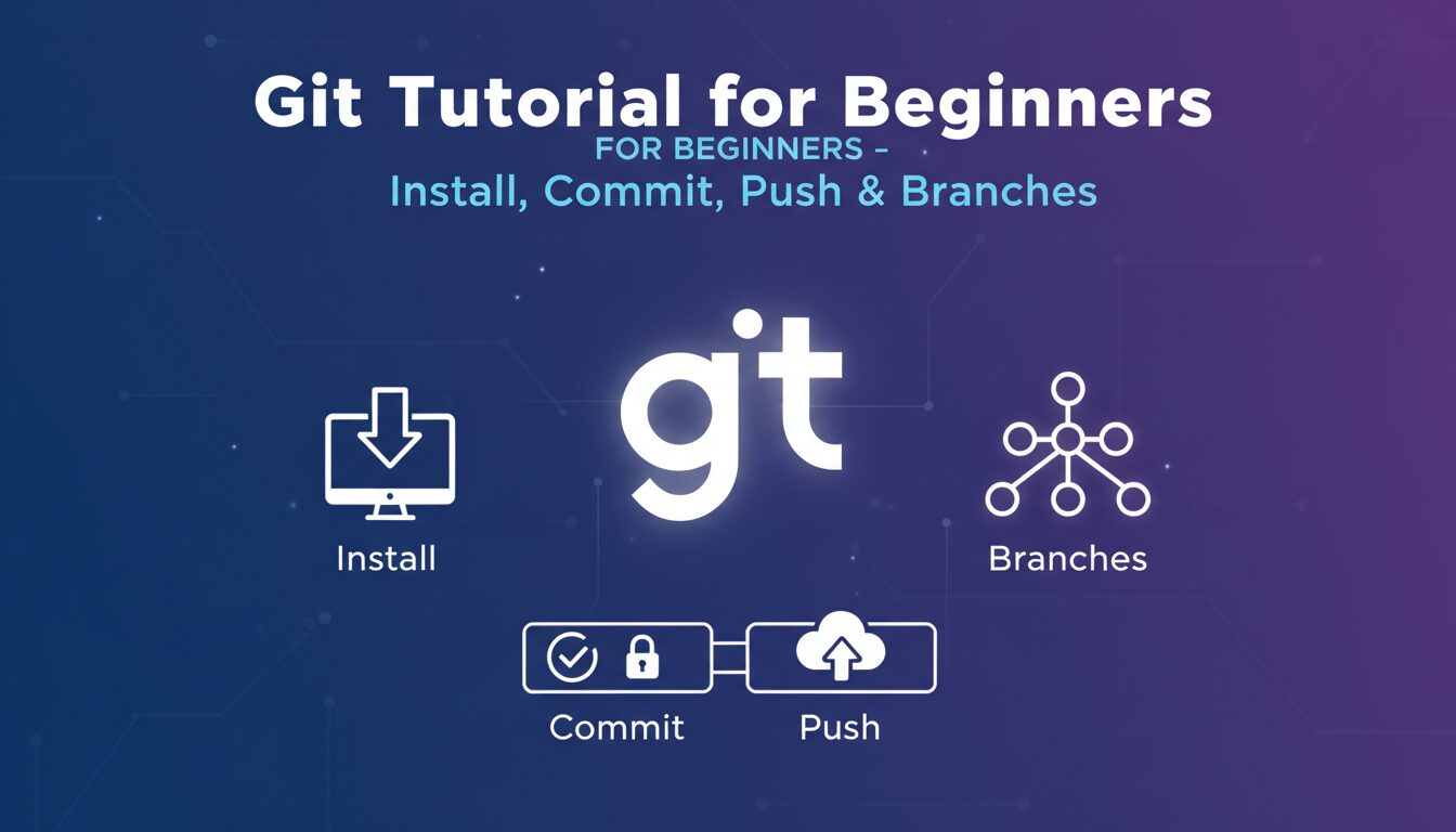 Git Tutorial for Beginners – Install, Commit, Push & Branches 2025–2026 ...