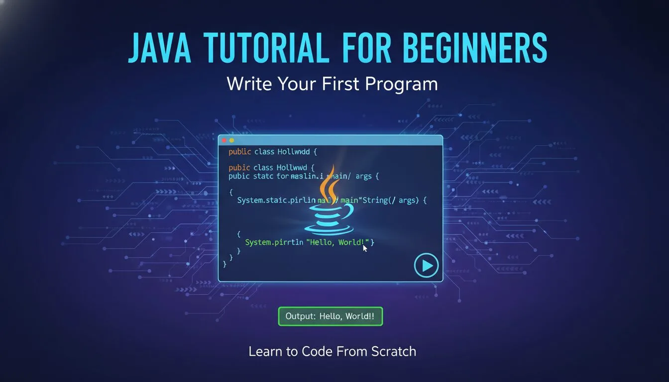 Java Tutorial for Beginners – Write Your First Program