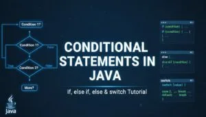 Conditional Statements in Java – if, else if, else & switch Tutorial 2025–2026