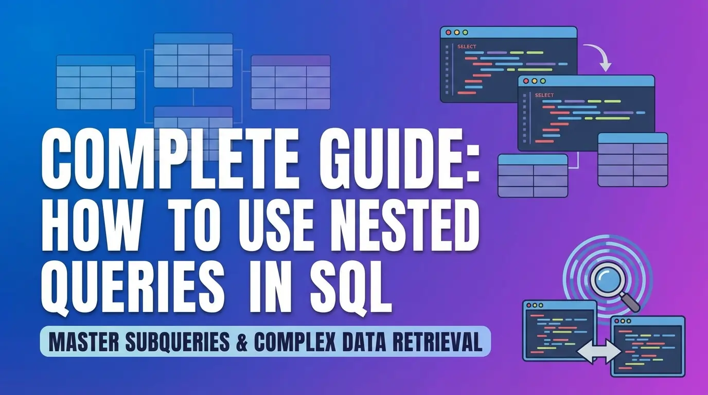 Complete Guide: How to Use Nested Queries in SQL 2026