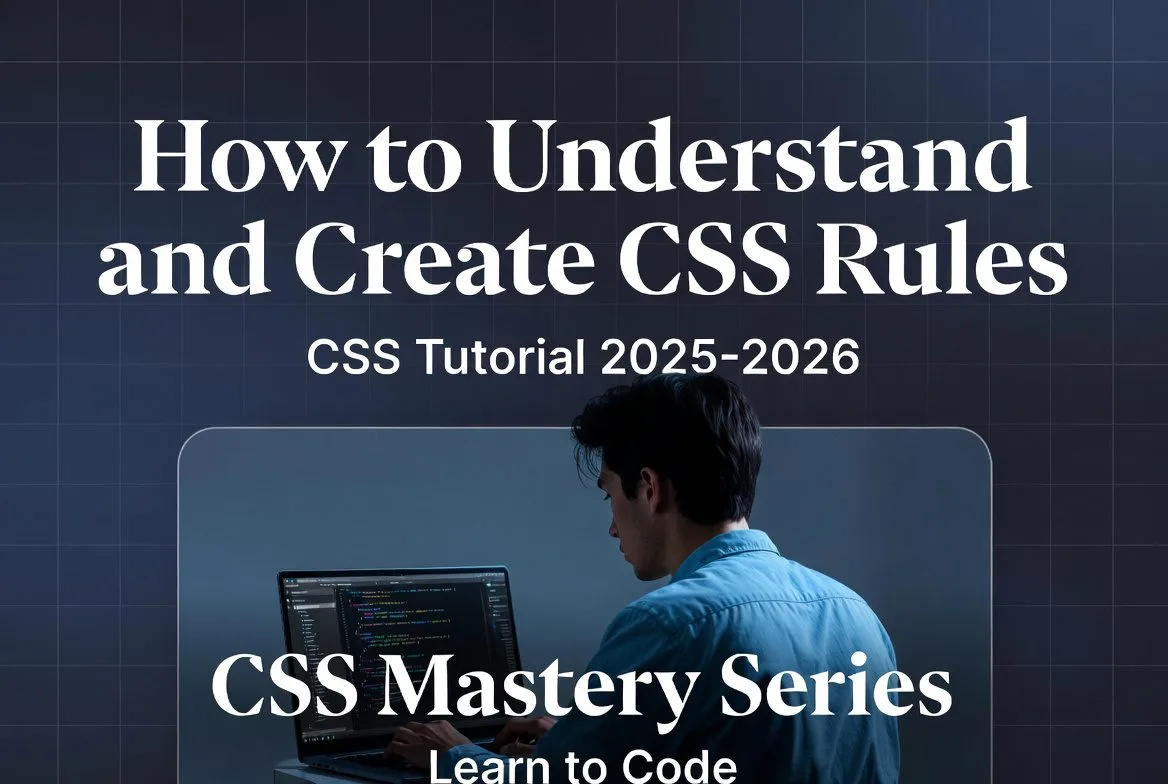 How to Understand and Create CSS Rules – CSS Tutorial 2025–2026