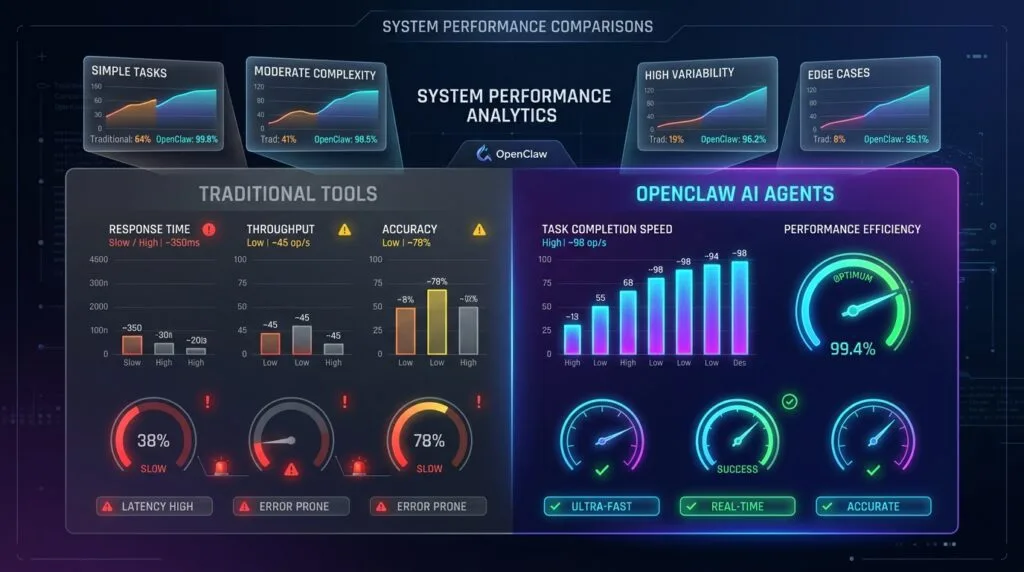 OpenClaw vs Traditional Automation Tools: The Complete 2026 Comparison Guide 11 Real-World Performance Metrics