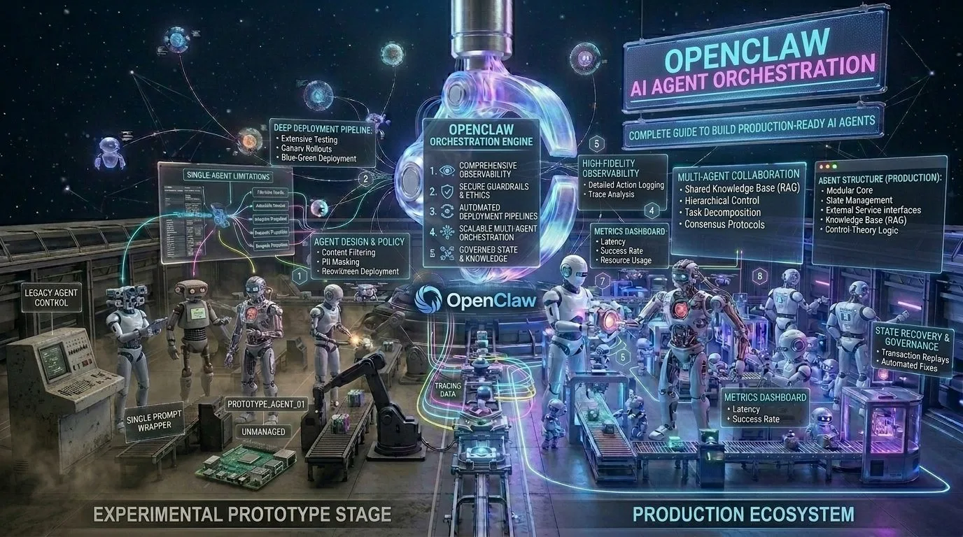 OpenClaw AI Agent Orchestration | Complete Guide to Build Production-Ready AI Agents