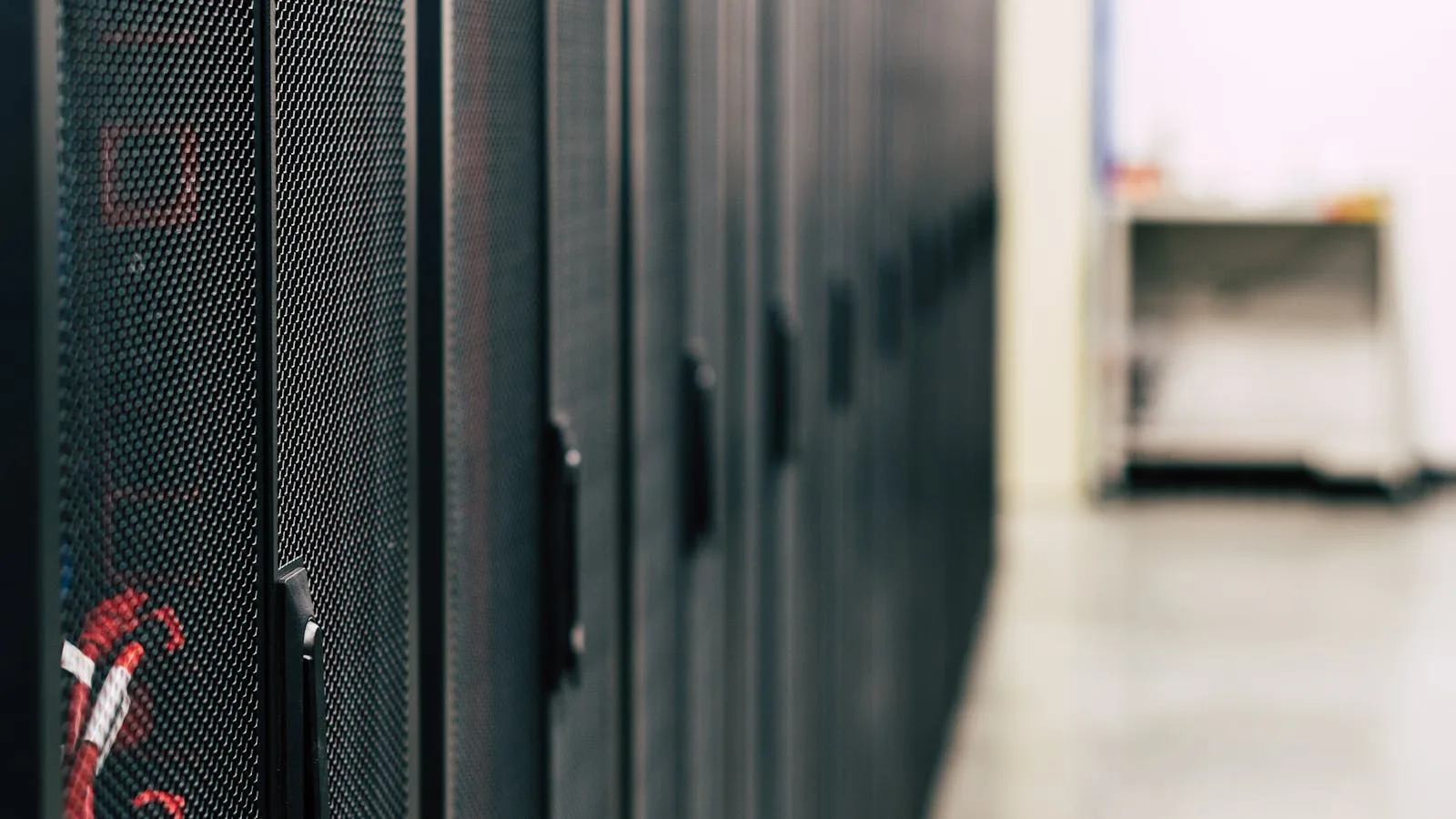 Allbirds Pivots to AI: 7 Facts Behind the NewBird AI Compute Bet 18 Server racks representing why the Allbirds AI pivot matters in the AI infrastructure market