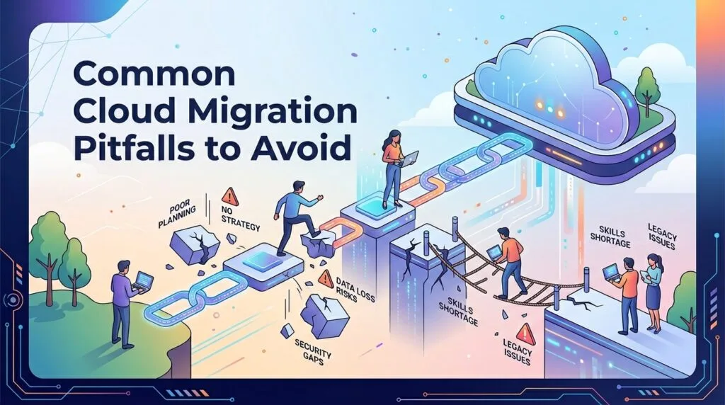 The Complete Guide to Cloud Migration Process: A Step-by-Step Blueprint for 2026 24 Common Cloud Migration Pitfalls to Avoid
