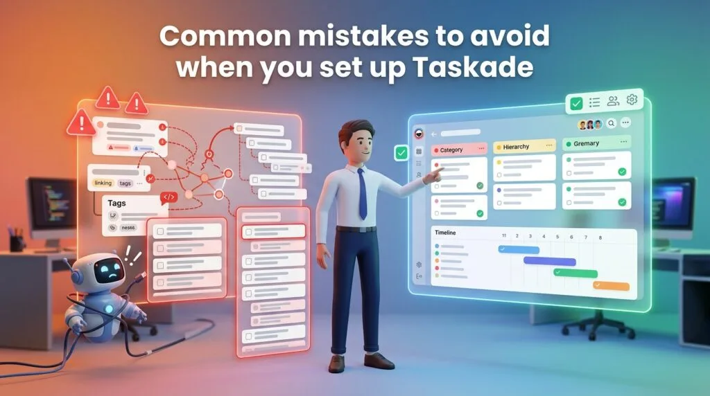 How to Set Up Taskade: A Step-by-Step Guide for Beginners 10 Common mistakes to avoid when you set up Taskade
