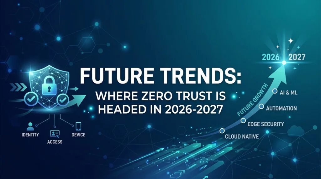 ZERO TRUST SECURITY: THE 2026 CIO'S SURVIVAL GUIDE TO ENTERPRISE PROTECTION 17 FUTURE TRENDS: WHERE ZERO TRUST IS HEADED IN 2026-2027