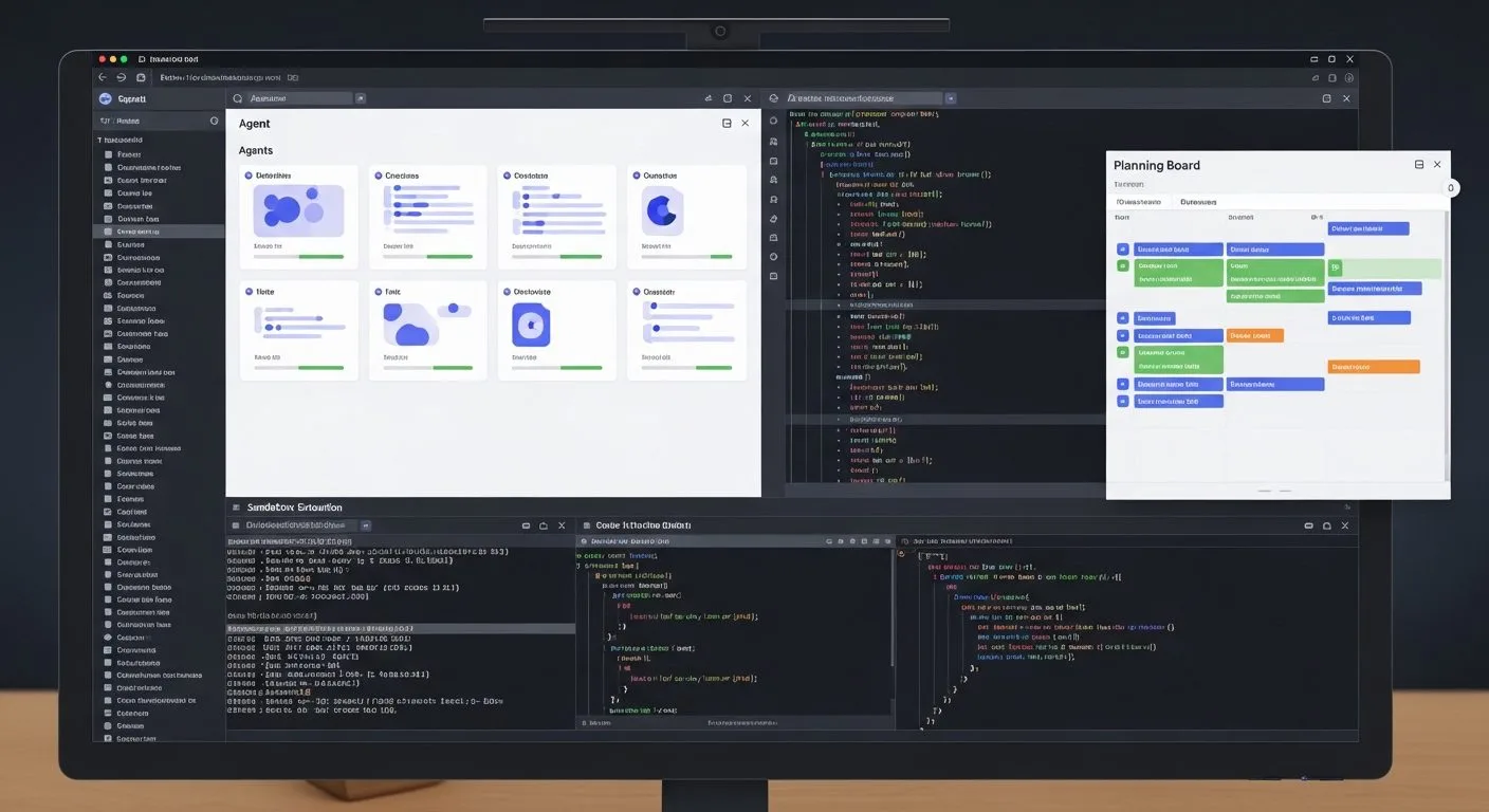 What is DeerFlow 2.0 shown as an open-source super agent harness with sub-agents, files, and sandboxed execution