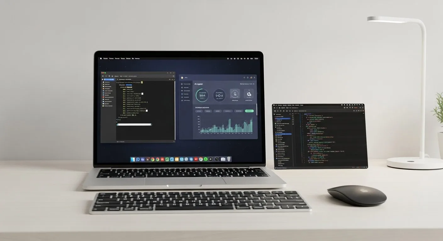 How to set up Nanobot in a lightweight developer workspace with Python terminal commands and a small AI dashboard